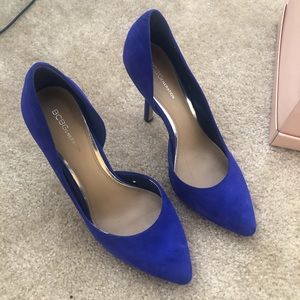 Bcbg heels, sexy cobalt blue.